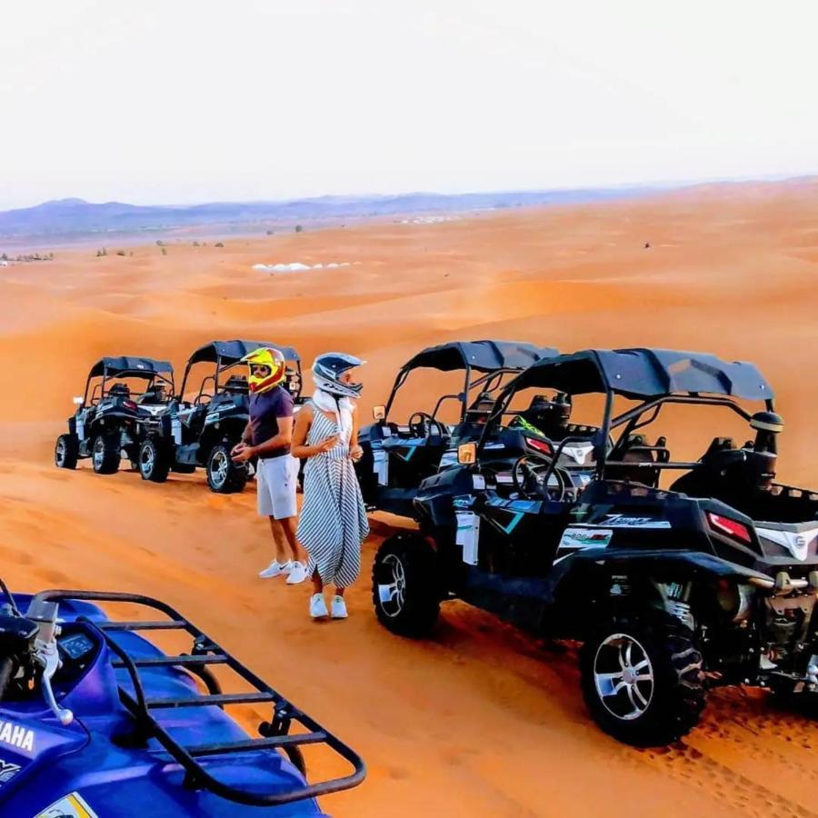 Desert Berber Fire Camp Merzouga Exterior photo