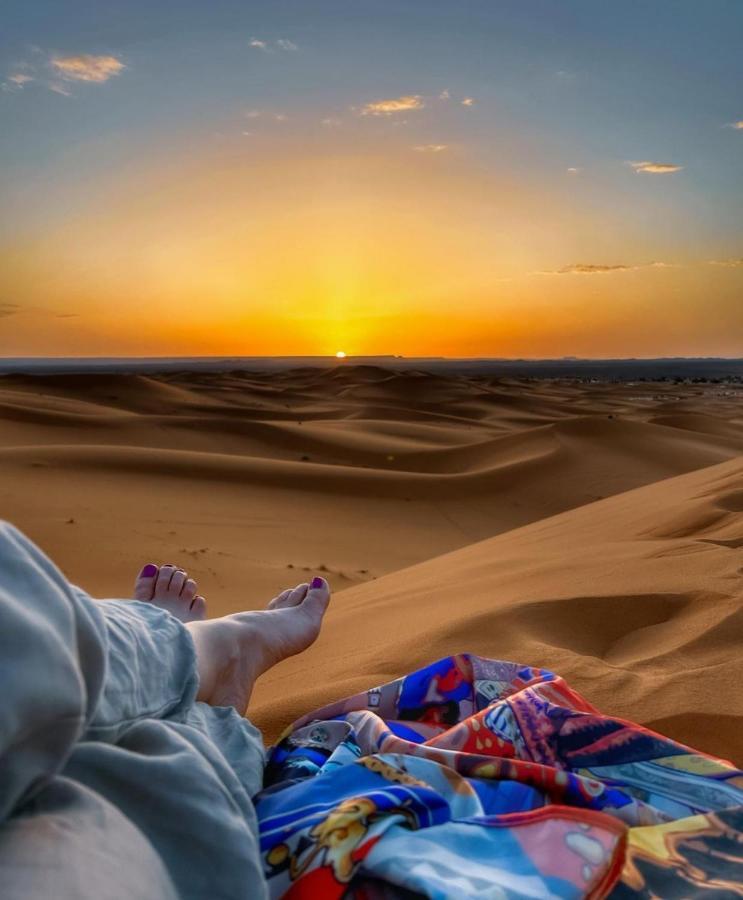 Desert Berber Fire Camp Merzouga Exterior photo