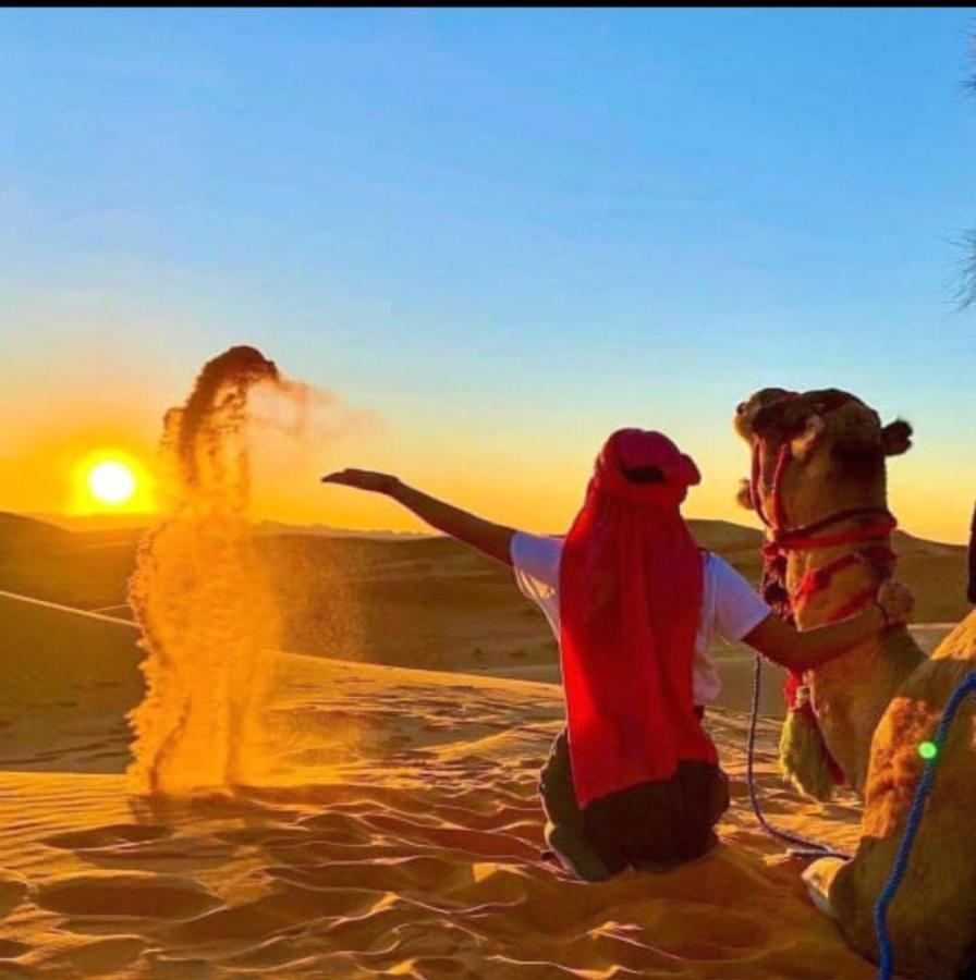 Desert Berber Fire Camp Merzouga Exterior photo