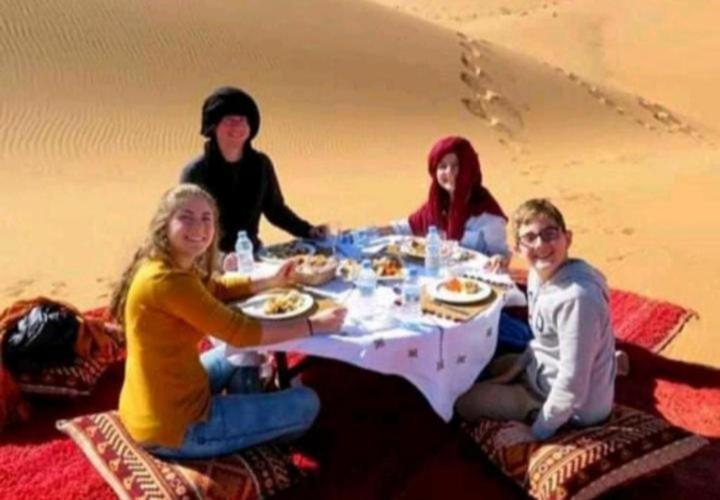 Desert Berber Fire Camp Merzouga Exterior photo
