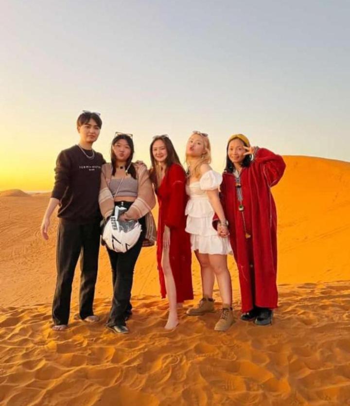 Desert Berber Fire Camp Merzouga Exterior photo