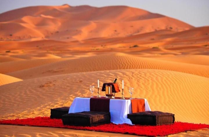 Desert Berber Fire Camp Merzouga Exterior photo