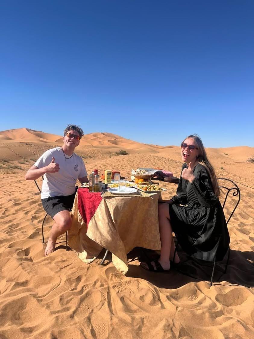 Desert Berber Fire Camp Merzouga Exterior photo