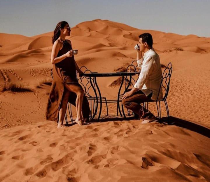 Desert Berber Fire Camp Merzouga Exterior photo
