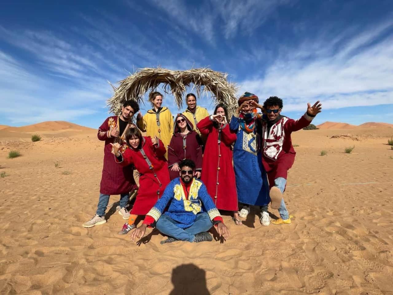 Desert Berber Fire Camp Merzouga Exterior photo